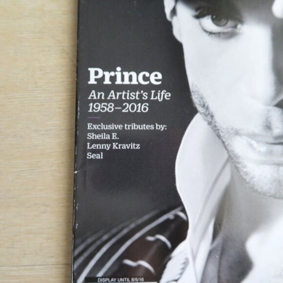 Time Commemorative Edition Prince An Artist's Life April 29, 2016 - Picture 2 of 13